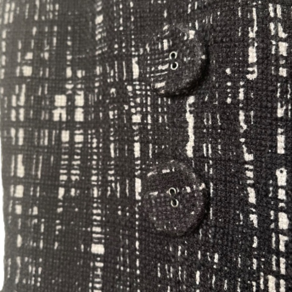 J. Crew HOLIDAY Dress Womens Sz 0/2 Grey Tweed Sheath Sleeveless Lined Zipper - Picture 4 of 14